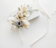 Load image into Gallery viewer, Evangeline Headband - Ivory