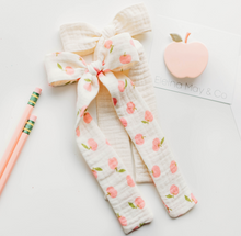 Load image into Gallery viewer, Coco Hair bow - Pink Apples