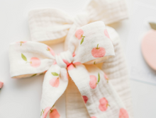 Load image into Gallery viewer, Coco Hair bow - Pink Apples