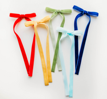 Load image into Gallery viewer, Tally Hairbow SET - Primary Rainbow