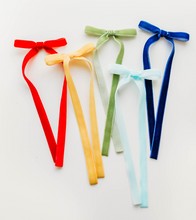 Load image into Gallery viewer, Tally Hairbow SET - Primary Rainbow