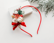 Load image into Gallery viewer, Ella Headband - Santa's Sweetheart
