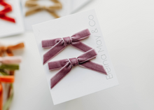 Load image into Gallery viewer, Tally Pigtails - Eggplant