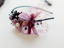 Load image into Gallery viewer, Evangeline Headband - Purple Potion