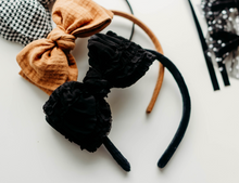 Load image into Gallery viewer, Antonella Headband - Black
