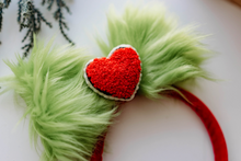 Load image into Gallery viewer, Green Mean Guy Headband