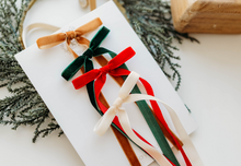 Load image into Gallery viewer, Tally hair bow SET - Velvet Reverie