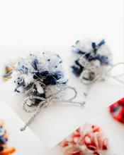 Load image into Gallery viewer, Game Day Sparkle Poms CLIP SET - The Navy Nights