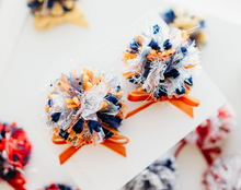 Load image into Gallery viewer, Game Day Sparkle Poms CLIP SET - Denver Dream Pom