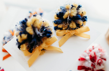 Load image into Gallery viewer, Game Day Sparkle Poms CLIP SET - Golden Irish