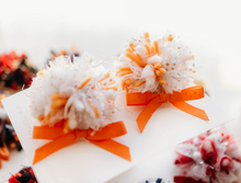 Load image into Gallery viewer, Game Day Sparkle Poms CLIP SET - Longhorn Pride Pom