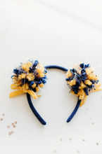 Load image into Gallery viewer, Game Day Sparkle Poms HEADBAND - Golden Irish
