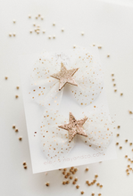 Load image into Gallery viewer, Honey Pigtails - Ivory Stars