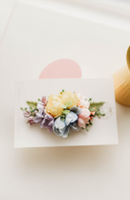 Load image into Gallery viewer, Maxi Petal Hair clip- Spring Rainbow - PREORDER