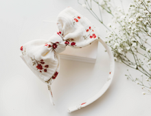 Load image into Gallery viewer, Sandy Headband - Crimson Petal Tea