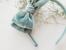 Load image into Gallery viewer, Sandy Velvet - Dusty Tea Blue