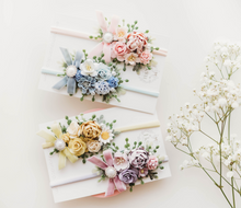 Load image into Gallery viewer, Bloom Headband - Blue