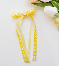 Load image into Gallery viewer, Winnie Bow - Yellow Gingham