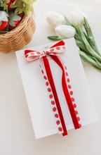 Load image into Gallery viewer, Winnie Bow - Strawberry Red/Pink