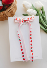Load image into Gallery viewer, Winnie Bow -Berry /Strawberry / Pink