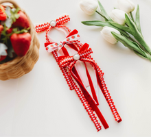 Load image into Gallery viewer, Winnie Bow SET -Berry Option #2