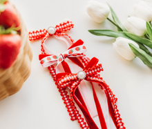 Load image into Gallery viewer, Winnie Bow SET -Berry Option #2