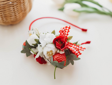 Load image into Gallery viewer, Leah Headband - RED Strawberry