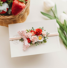 Load image into Gallery viewer, Bloom Nylon Headband - Pink Strawberry
