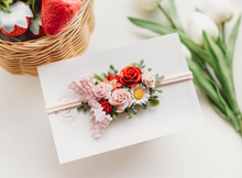 Load image into Gallery viewer, Bloom Nylon Headband - Pink Strawberry