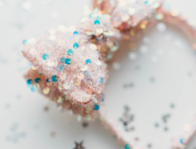 Load image into Gallery viewer, Sandy Headband - Cotton Candy Sparkle