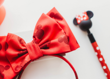 Load image into Gallery viewer, Opal Headband - Red Hidden Micky