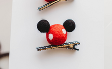 Load image into Gallery viewer, Mouse Hair Clip - Main Street Magic