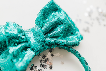 Load image into Gallery viewer, Opal Headband - Sparkly Turquoise