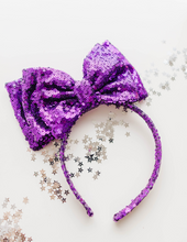 Load image into Gallery viewer, Opal Headband - Sparkly Egg Plant