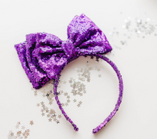 Load image into Gallery viewer, Opal Headband - Sparkly Egg Plant
