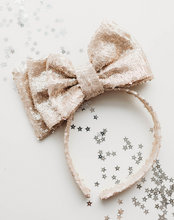 Load image into Gallery viewer, Opal Headband - Champagne