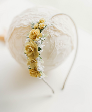 Load image into Gallery viewer, Little Romance Signature Headband - Yellow