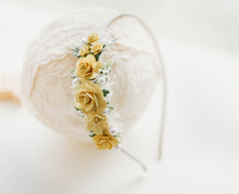 Load image into Gallery viewer, Little Romance Signature Headband - Yellow