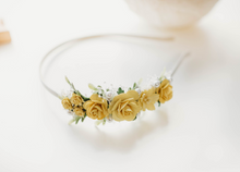Load image into Gallery viewer, Little Romance Signature Headband - Yellow
