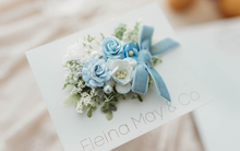 Load image into Gallery viewer, Petite Fleur Hair Clip - Blue