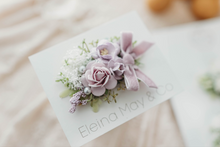 Load image into Gallery viewer, Petite Fleur Hair Clip - Light Purple