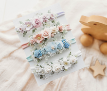 Load image into Gallery viewer, Little Romance Headband SET- Petite Fleur