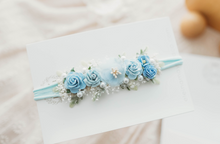 Load image into Gallery viewer, Little Romance Headband - Blue Dream