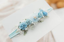 Load image into Gallery viewer, Little Romance Headband - Blue Dream