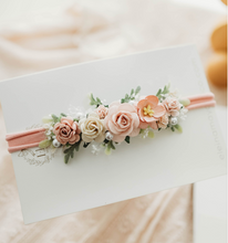 Load image into Gallery viewer, Little Romance Headband - Mauve Dream