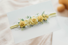 Load image into Gallery viewer, Little Romance Headband - Yellow Dream