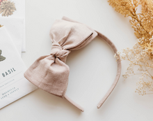 Load image into Gallery viewer, Sandy Fall Headband - Linen