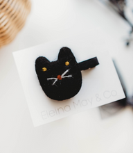 Load image into Gallery viewer, Black Cat Clip