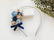Load image into Gallery viewer, Ella Headband - Blue Cashmere