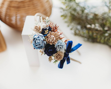 Load image into Gallery viewer, Ella Headband - Blue Cashmere